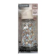 Suavinex Biberón Tetina Silicona SX Pro Flujo M +3m 270ml 