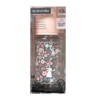Suavinex Biberón Tetina Silicona SX Pro 270 ml +3m