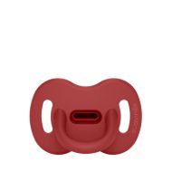 Suavinex Chupete Todo Silicona 6-18 meses Rojo