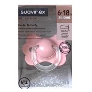 Suavinex Chupete Wonder Butterfly Tetina Silicona SX Pro 6-18m