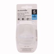 Suavinex Tetina Silicona SXpro Flujo Medio +3M Pack 2 Tetinas                                       