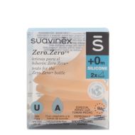 Suavinex Zero Zero Tetina Silicona Flujo A +0 2 Tetinas