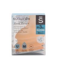 Suavinex zero zero tetina flujo lento anticólicos silicona 2 uds