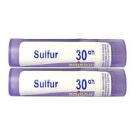 Sulfur 30 CH Glóbulos DT 4g x 2 Boiron Doble Tubo