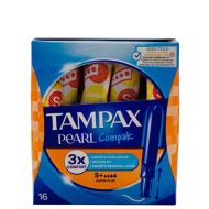 Tampax Pearl Compack Super Plus 16 Tampones