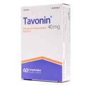 Tavonin 40 mg 60 comprimidos Ginkgo biloba