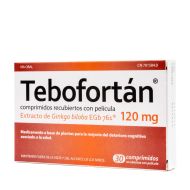 Tebofortán 120 mg 30 Comprimidos Recubiertos Ginkgo biloba