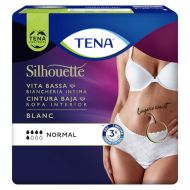 Tena Silhouette Normal Cintura Baja Blanc Talla L 10 Braguitas Para Pérdidas de Orina