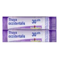 Thuya Occidentalis 30 CH DT 4g Boiron Doble Tubo
