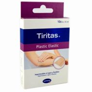 Tiritas Plastic Elastic 10x6cm 10uds