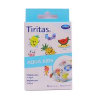 Tiritas Aqua Kids 8 Tiritas 30x40mm 4 Tiritas 40x60mm Hartmann