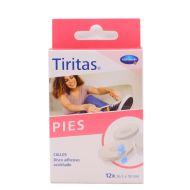 Tiritas Pies Discos Adhesivos Acolchados 12 Discos