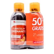 Forte Pharma Turboslim Drenante Sabor Té Verde Melocotón 2x500ml Pack