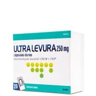 Ultra Levura 250 mg 20 Cápsulas Duras