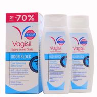 Vagisil Higiene Íntima Diaria Odor Block 250ml + 250ml Duplo 70%Dto 2ªUd 