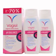 Vagisil Higiene Íntima Diaria pH Balance con GynoPrebiotic 250ml+250ml Pack 2x1