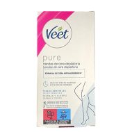 Veet Bandas de Cera Depilatoria Pieles Sensibles 16 Bandas