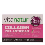 Vitanatur Collagen Piel Antiedad 30 Viales Sabor Frutos Rojos          