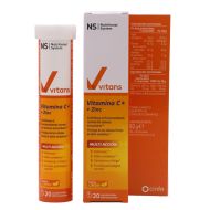 Vitans Vitamina C+  Zinc 20 Comprimídos Efervescentes