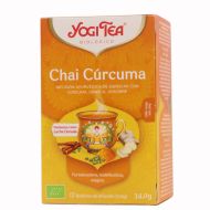 Yogi Tea Chai Cúrcuma 17 Bolsitas Infusión Ayurvédica