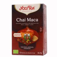 Yogi Tea Chai Maca 17 Bolsitas Infusión Ayurvédica