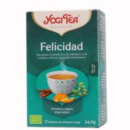 Yogi Tea Felicidad 17 Bolsitas Infusión Ayurvédica