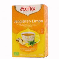 Yogi Tea Jengibre y Limón 17 Bolsitas Infusión Ayurvédica