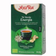 Yogi Tea Té Verde Energía 17 Bolsitas Infusión Ayurvédica