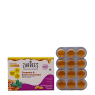 Zarbees Garganta y Extra Inmunidad 24 Pastillas