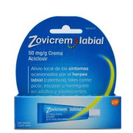 Zovicrem Labial 50 mg/g Crema Aciclovir Tubo 2g