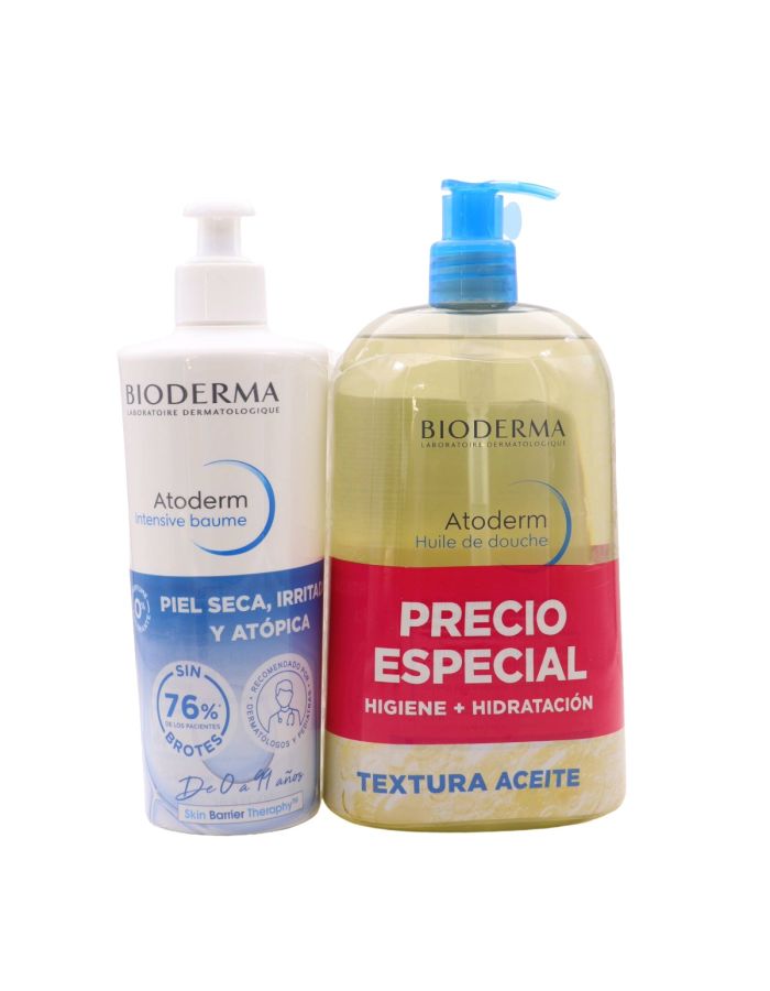 Bioderma Pack Atoderm Higiene + Hidratación