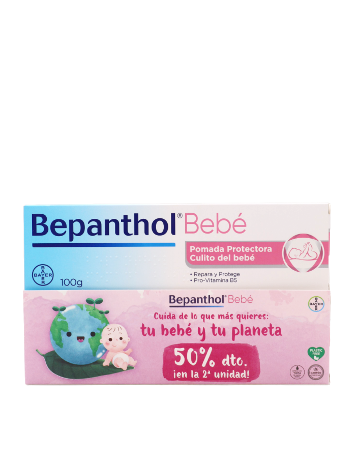 Bepanthol Bebé Pomada Protectora100 x 2 Duplo