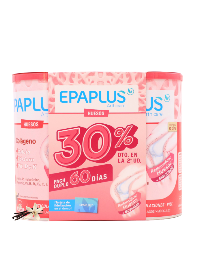 Epaplus Arthicare Huesos Duplo 60 Días Vainilla