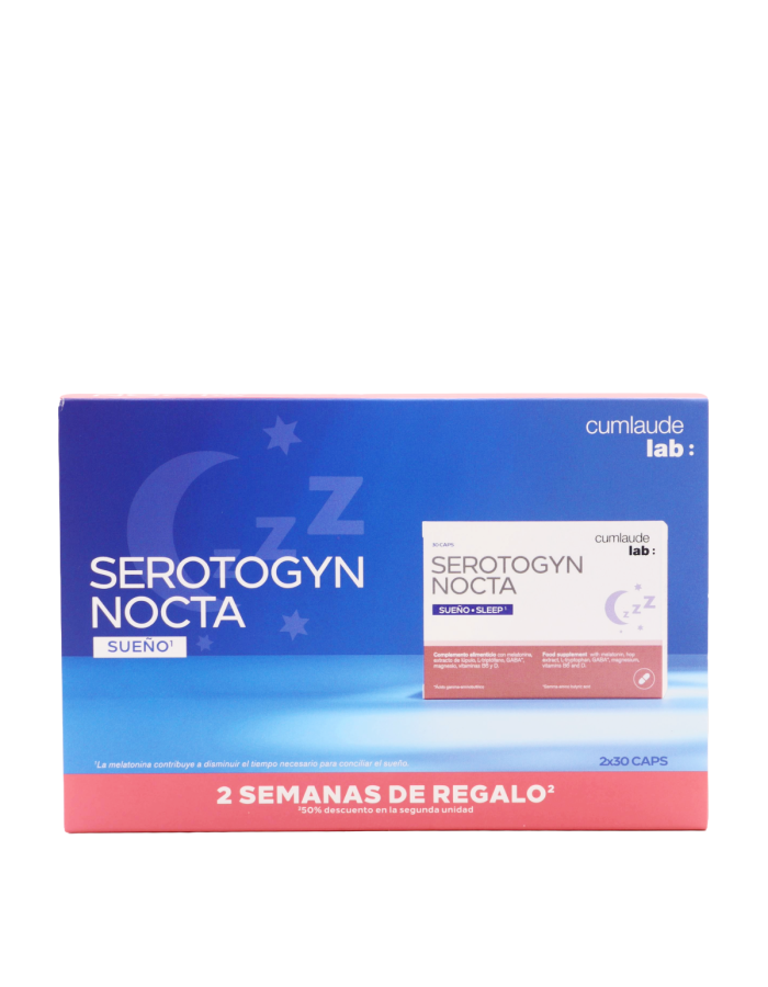 Cumlaude Serotogyn Nocta 30 Cápsulas x 2 Duplo