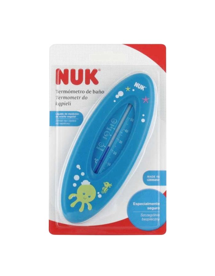 Nuk Termómetro de Baño Azul