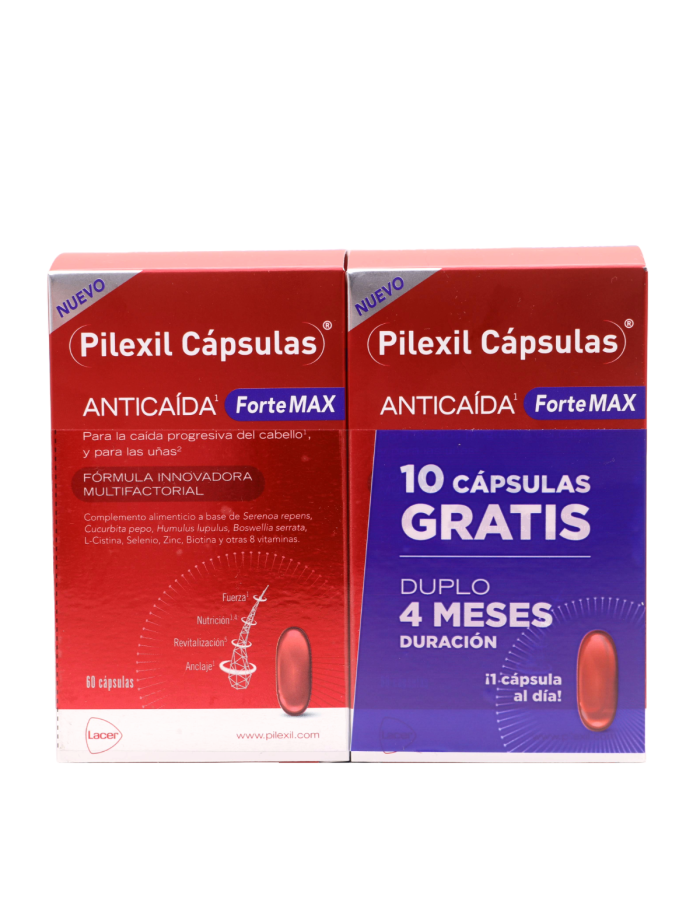Pilexil Duplo Forte Max 120 Cápsulas