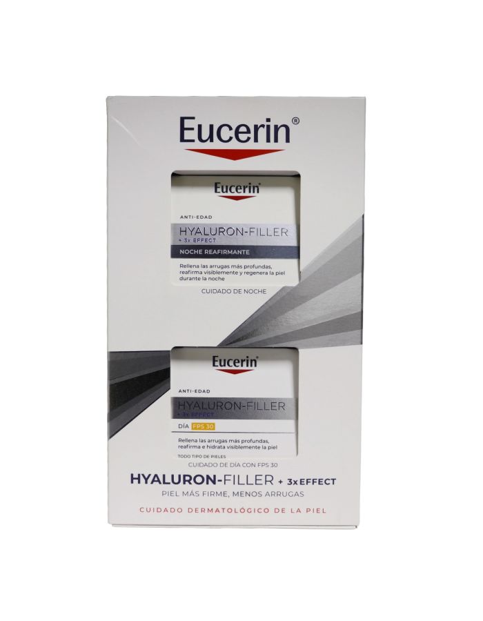 Eucerín Hyaluron Filler 3x Effect Pack Antiarrugas y Firmeza