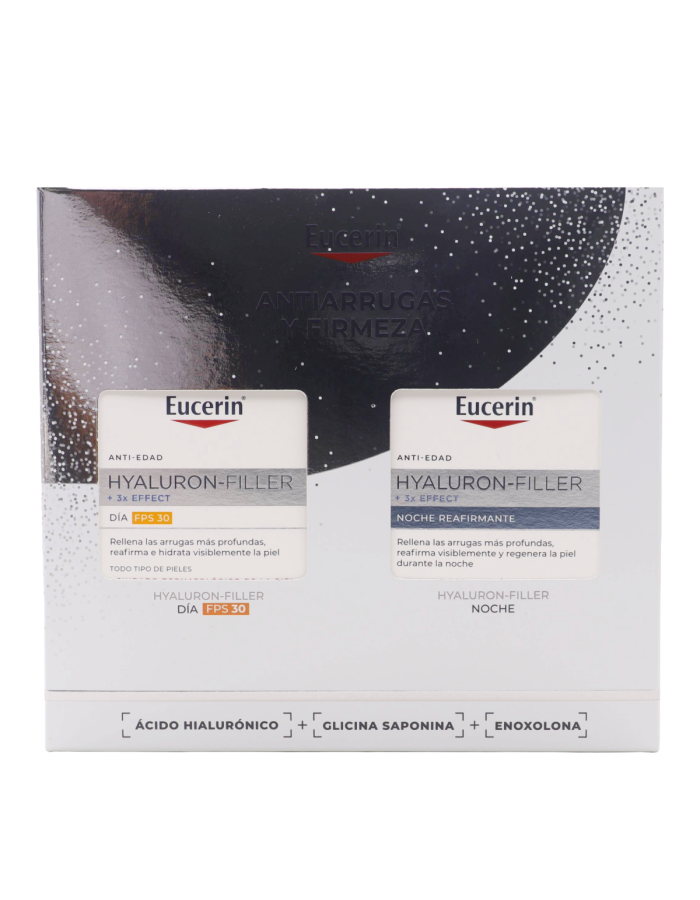 Eucerín Hyaluron Filler 3x Effect Pack Antiarrugas y Firmeza