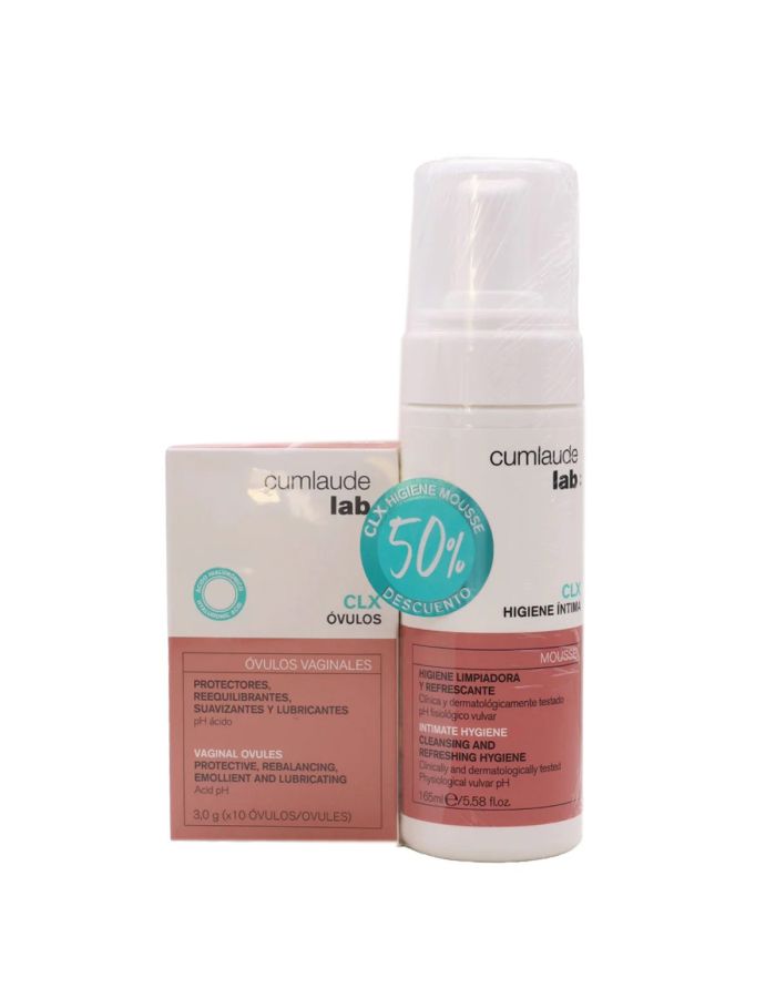 Cumlaude CLX 10 Ovulos Vaginales + Mousse 165ml
