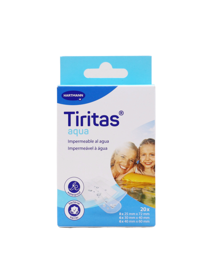 Tiritas Aqua 20 Unidades 3 Tamaños