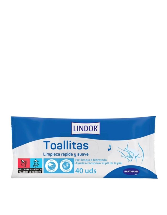 Lindor Toallitas Limpieza 40uds