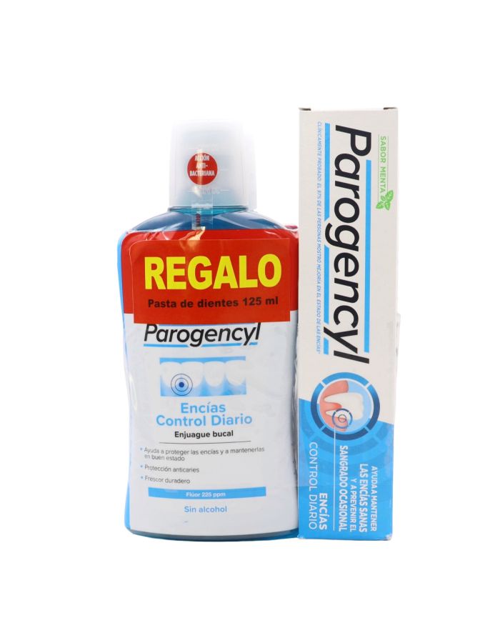 Parogencyl Encías Control Enjuague Bucal 500ml X 2 Pack
