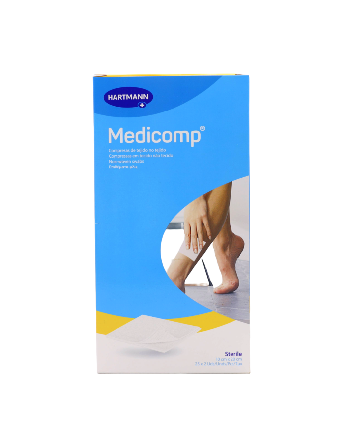 Medicomp Gasa Suave 50 Gasas 10cm x 20cm