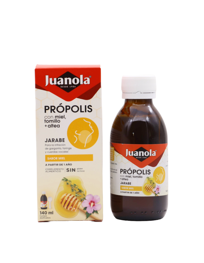 Juanola Própolis Própolis con Miel Tomillo+Altea Jarabe 150ml