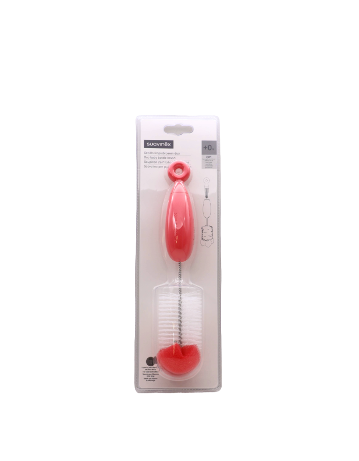 Suavinex Cepillo Limpiabiberón Duo