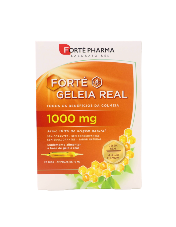 Forte Pharma Jalea Real 100mg 20 Ampollas 10ml 