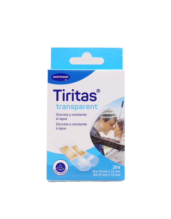 Tiritas Transparentes 20 Unidades