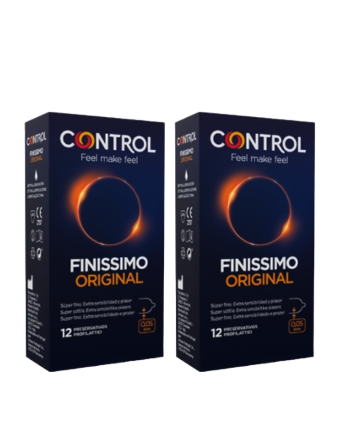 Control Finissimo Original 12+12 Preservativos Pack Mega Ahorro
