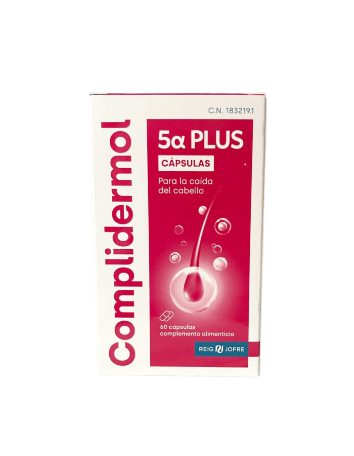 Complidermol 5Alfa Plus 60 Cápsulas