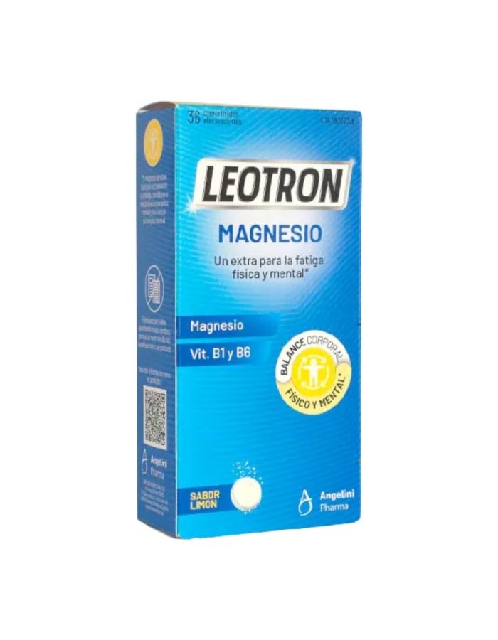Leotron Magnesio 30 Comprimidos Efervescentes Sabor Limón